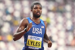 Американский спринтер Ноа Лайлс — чемпион мира в беге на 200 метров
