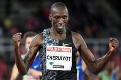 Кениец Тимоти Черуйот завоевал золото чемпионата мира в беге на 1500 метров