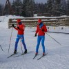 Российские биатлонисты на тренировочном сборе в Алдане (Якутия)