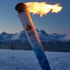 Факел зимней Юношеской Олимпиады-2016 в Лиллехаммере