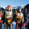 13-12-2013: серебряные призёры эстафеты на этапе в Анси сборная Германии