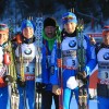 13-12-2013, Анси: сборная России - победители эстафеты на этапе КМ в Анси
