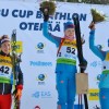 09-03-2017. Кубок IBU 201/2017, Отепя: призёры женского спринта