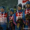 серебряные призёры эстафеты команда России