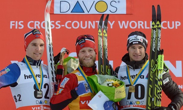 Кубок мира по лыжным гонкам, Давос: призёры гонки на 15 км