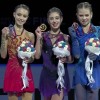 Финал Гран-при 2019/2020 по фигурному катанию, Турин (ITA): призёры в женском одиночном катании