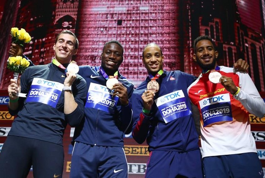 Чемпионат мира 2019 по лёгкой атлетике: призёры в беге на 110 метров с барьерами