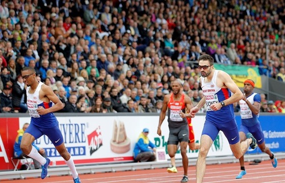 Цюрих 2014: финал забега на 400 метров у мужчин