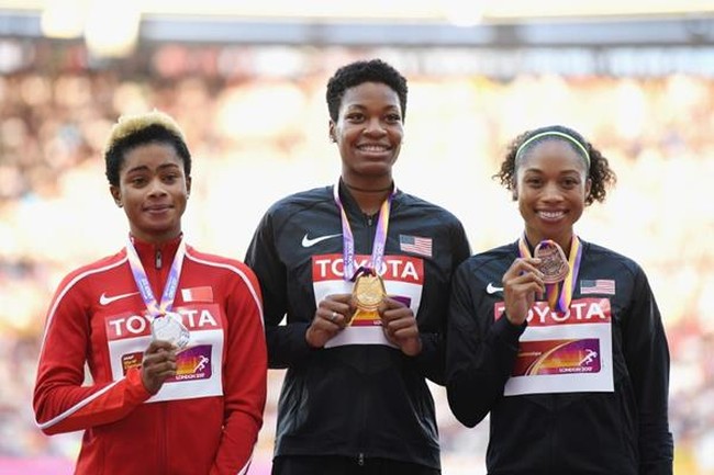 Чемпионат мира 2017 по легкой атлетике, Лондон: призеры в женском беге на 400 метров