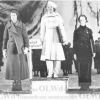 1936 год, Гармиш-Партенкирхен, IV зимние Олимпийские Игры, фигурное катание: церемония награждения победителей и призеров в женском одиночном катании