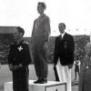 Лондон 1948: церемония награждения победителей в ходьбе на 50 км