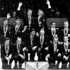 1968 год, Гренобль, X зимние Олимпийские Игры: церемония награждения победителей и призеров мужской лыжной эстафеты 4х10 км