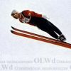 1972 год, Саппоро, XI зимние Олимпийские Игры, прыжки на лыжах с трамплина: бронзовый призер соревнований в прыжках на малом трамплине (NH) Seiji Aochi (Япония) во время выполнения прыжка