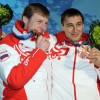 Ванкувер 2010, бобслей: бронзовые призёры Олимпийских  игр в мужских двойках команда России-1