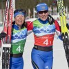 Ванкувер 2010: бронзовые призёры в женском командном спринте россиянки Наталья Коростелёва и Ирина Хазова