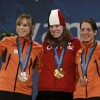 Ванкувер 2010, конькобежный спорт: призёры в женском беге на 1000 метров