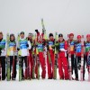 Ванкувер 2010, лыжное двоеборье: призёры в командном первенстве (трамплин+эстафета)