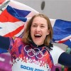 Сочи 2014: Олимпийская чемпионка в женском скелетоне британка Элизабет Ярнольд