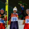 Сочи 2014, прыжки на лыжах с трамплина среди женщин: призёры