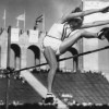 Лос-Анджелес 1932: победительница в прыжках в высоту американка Джин Шилей
