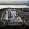 Токио-2020, олимпийские объекты: Центр гребного слалома Касай на стадии строительства