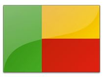 Флаг Бенин