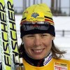 Елена Зубрилова (Украина/Беларусь) - первая чемпионка мира в гонке с массового старта на 12.5 км в Холменколлене 1999