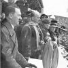 1936 год, Гармиш-Партенкирхен, IV зимние Олимпийские Игры, церемония открытия: Гитлер объявляет IV зимние Олимпийские Игры открытыми.