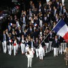 Лондон 2012, церемония открытия Олимпийских Игр, парад команд: Франция