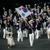 Лондон 2012, церемония открытия Олимпийских Игр, парад команд: Южная Корея