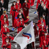 23.07.2021. Токио, церемония открытия Олимпийских игр. Олимпийская команда России