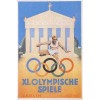 Берлин 1936: олимпийский плакат