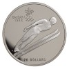 Калгари 1988: олимпийские монеты, прыжки на лыжах