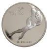 Калгари 1988: олимпийские монеты, конькобежный спорт