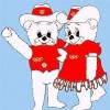 Калгари 1988: олимпийские талисманы медвежата Хайди и Хоуди