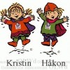 Лиллехаммер 1994: олимпийские талисманы Хаакон и Кристин
