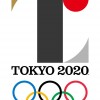 Первый утвержденный вариант официального логотипа Олимпиады-2020, признанный впоследствии плагиатом
