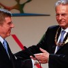 10 сентября 2013 года, Буэнос-Айрес, 125 сессия МОК: Томас Бах принимает бразды правления Международным Олимпийским комитетом из рук Жака Рогге