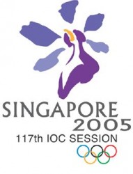 ЛОГОТИПЫ: 117-сессия МОК, Сингапур