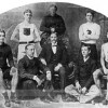 Афины 1896, I Олимпийские Игры: Американские легкоатлеты,  выигравшие 6 золотых медалей, и их тренеры,