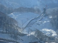 В Сочи открыли Большой олимпийский трамплин