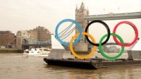 Олимпийские кольца проплыли по Темзе за 150 дней до старта Игр