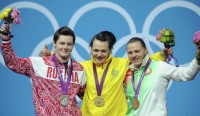 Штангистка Заболотная завоевала серебро Олимпиады в категории до 75 кг