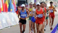 Китаец Чэнь Дин выиграл золото Олимпийских игр в ходьбе на 20 км