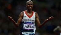 Британец Мо Фара выиграл золото Олимпиады в беге на 10 тысяч метров