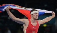 Россиянин Алан Хугаев выиграл золото Олимпиады в греко-римской борьбе