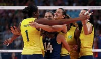 Бразильские волейболистки завоевали золотые медали Олимпиады