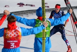 Российские лыжники завоевали серебро Олимпийских игр в эстафете
