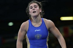 Россиянка Наталья Воробьева серебряный призер Рио-2016 в борьбе в категории до 69 кг