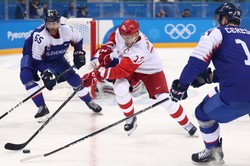 Российские хоккеисты потерпели поражение от словаков в первом матче олимпийского турнир